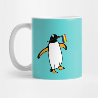 pride penguin Mug